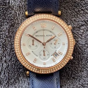 Gold Michael Korda watch